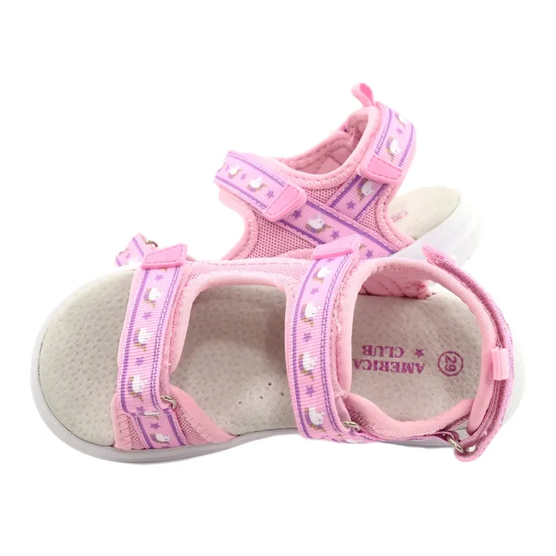 Rose Sandals with Leather Insole by American Club