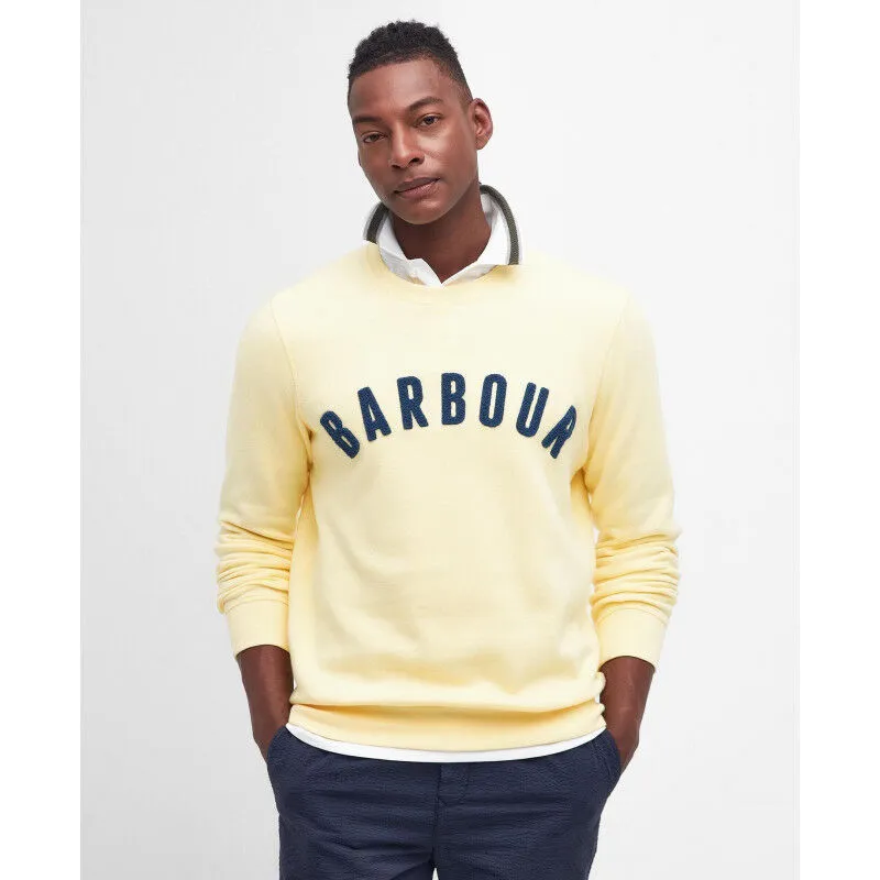 Barbour Essential Prep Logo Crew Men's Sweatshirt