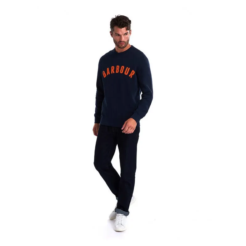 Barbour Essential Prep Logo Crew Men's Sweatshirt