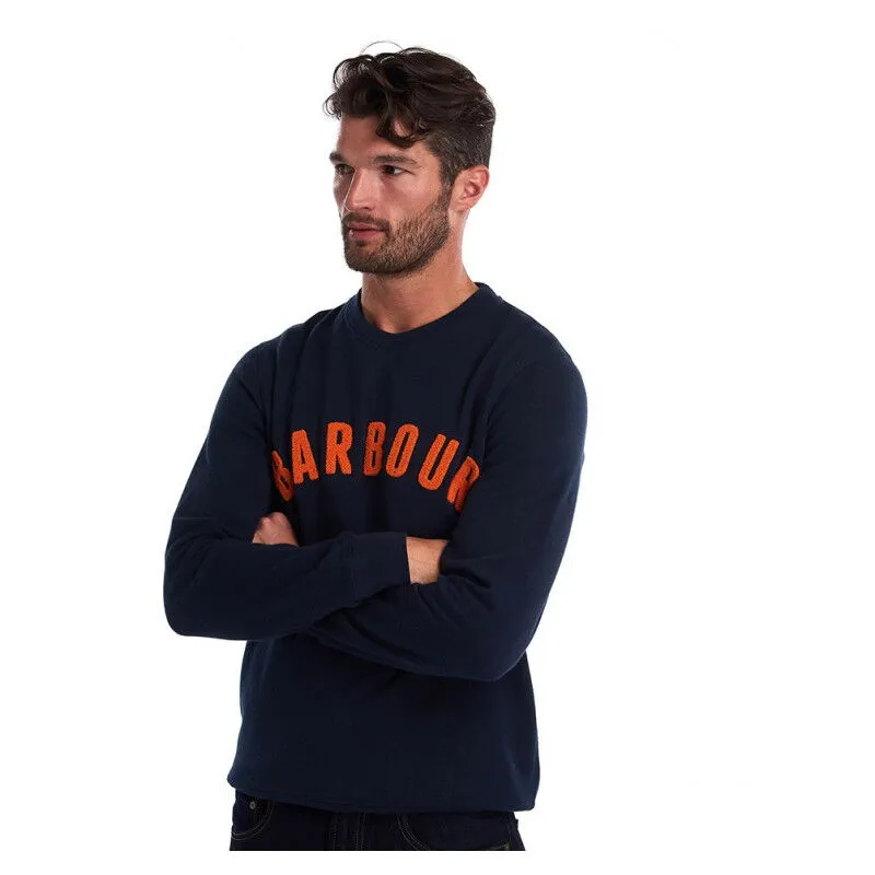 Barbour Essential Prep Logo Crew Men's Sweatshirt