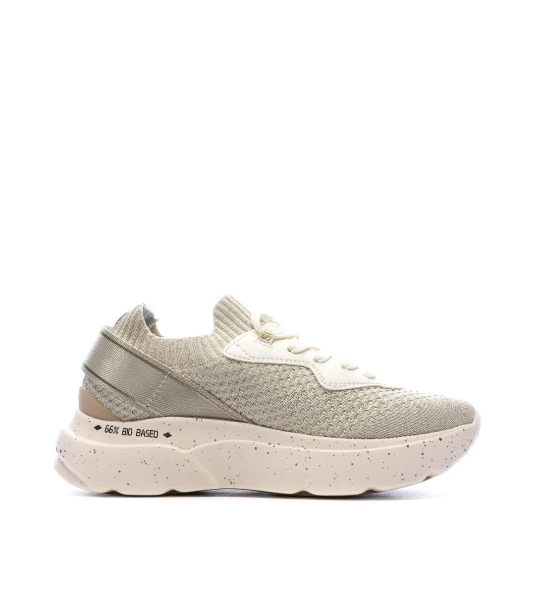 Replay Green Project Earth Beige Women's Sneakers