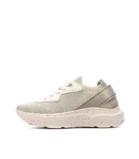 Replay Green Project Earth Beige Women's Sneakers