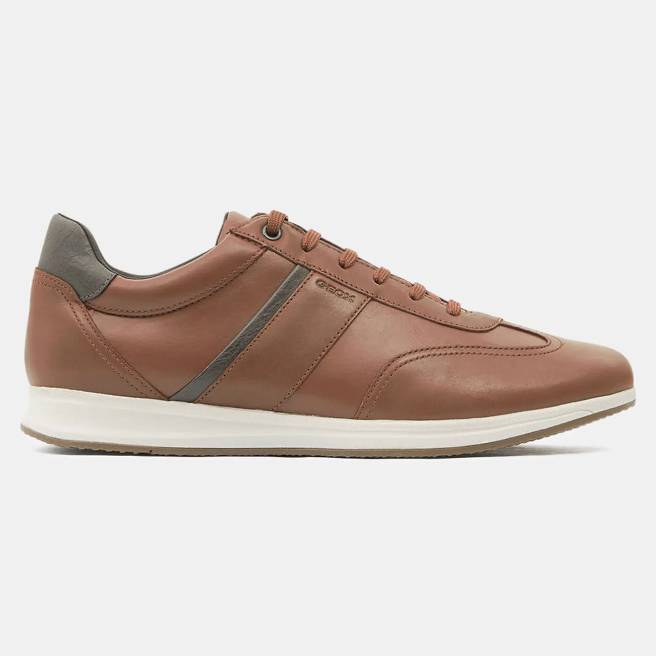 Brown Leather Avery Sneakers