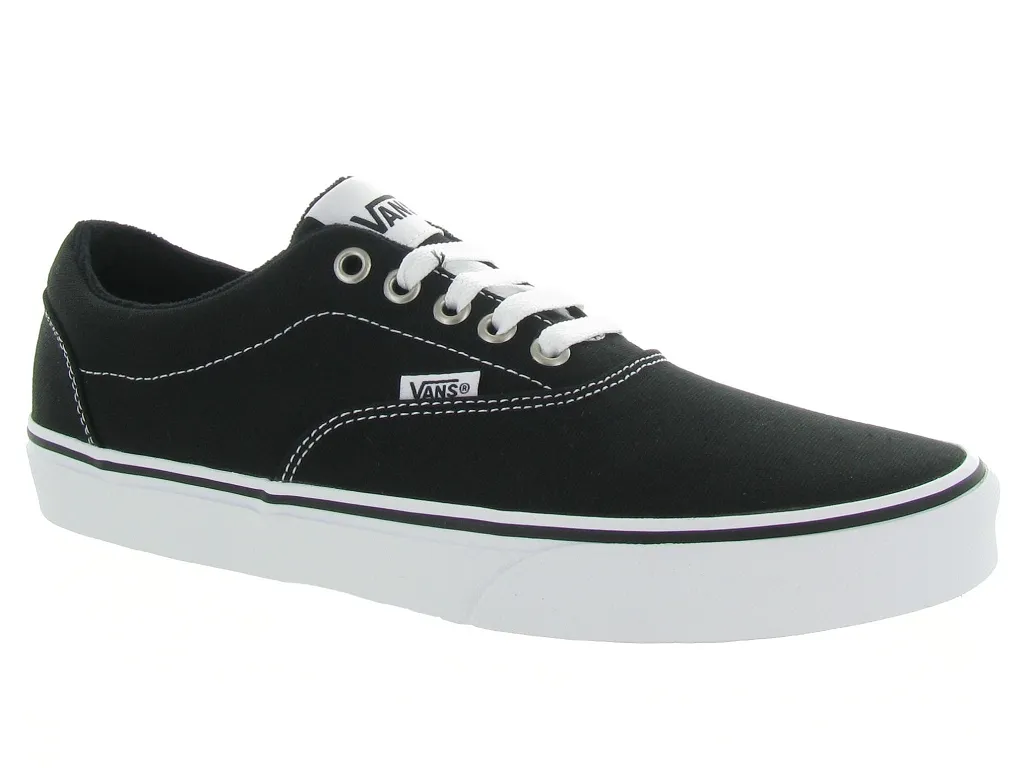 Men's Black Canvas Jeans Sneakers - Vans