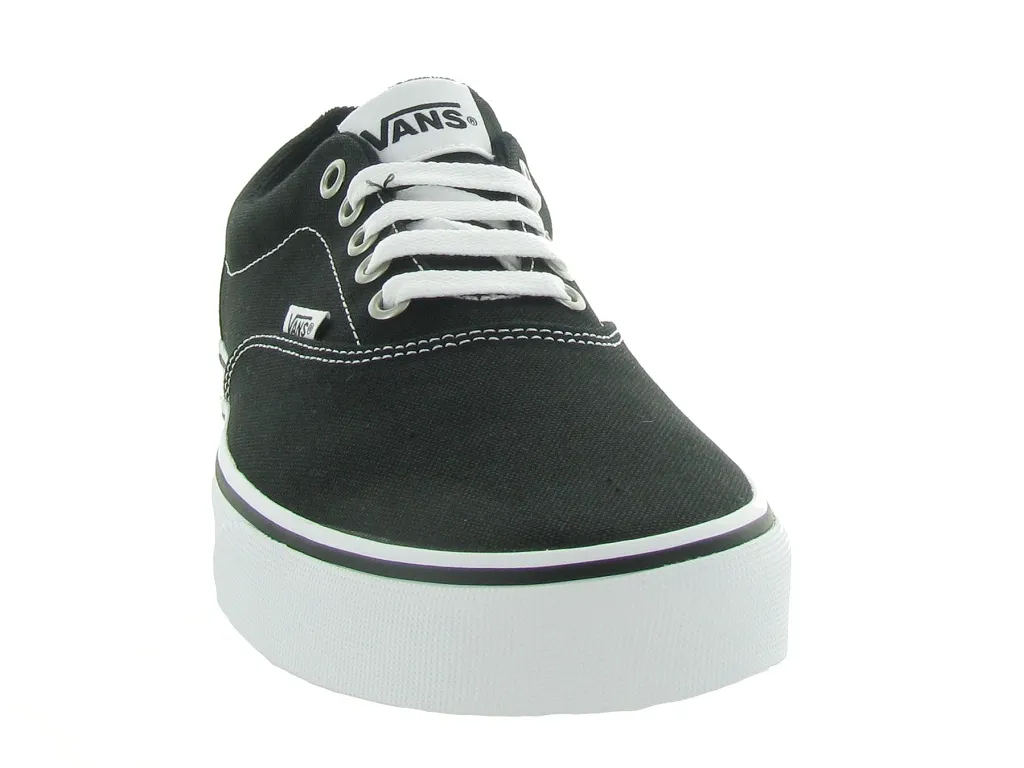 Men's Black Canvas Jeans Sneakers - Vans