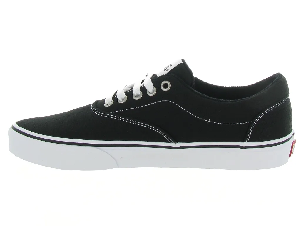 Men's Black Canvas Jeans Sneakers - Vans