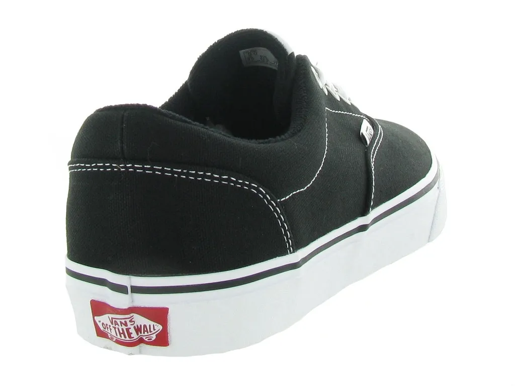 Men's Black Canvas Jeans Sneakers - Vans