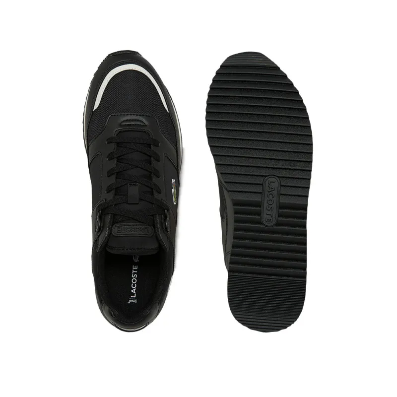 LACOSTE Black Men's High-Top Basketball Sneakers 01201