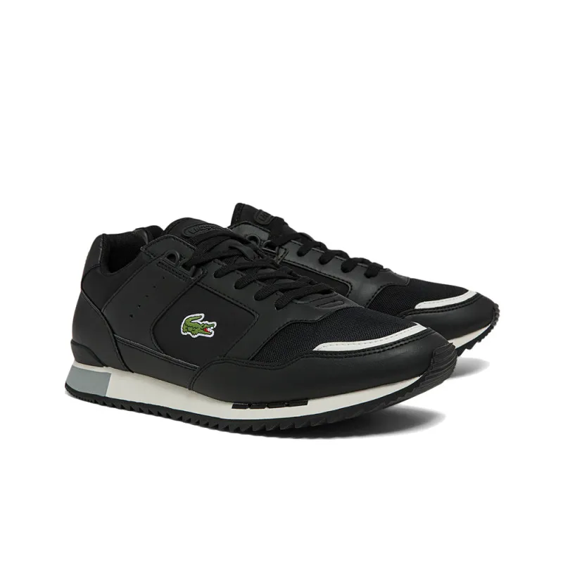 LACOSTE Black Men's High-Top Basketball Sneakers 01201