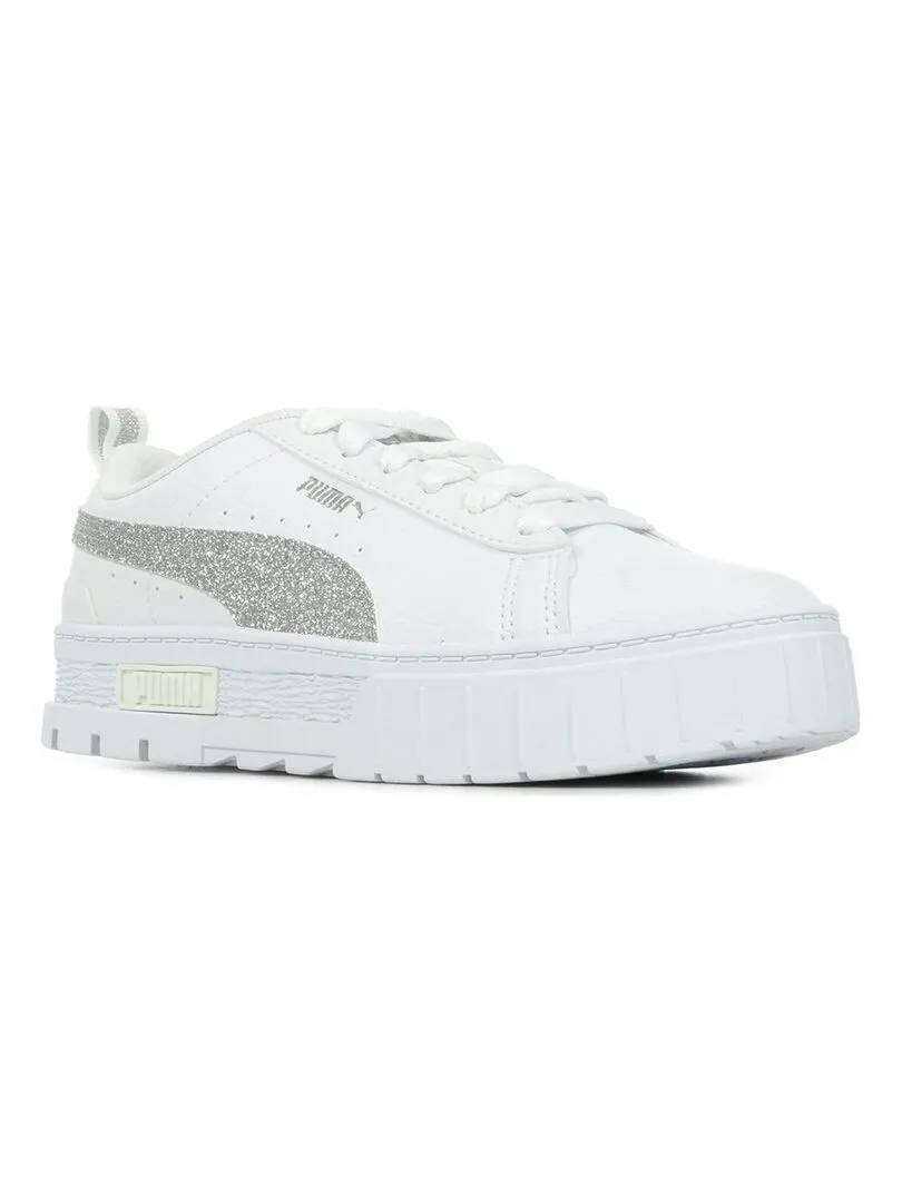 PUMA Mayze Glitter Ps - Blanc Shoes