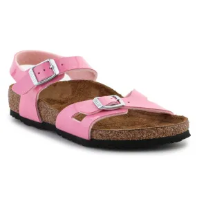 Birkenstock Rio Sandals in Rose Gold