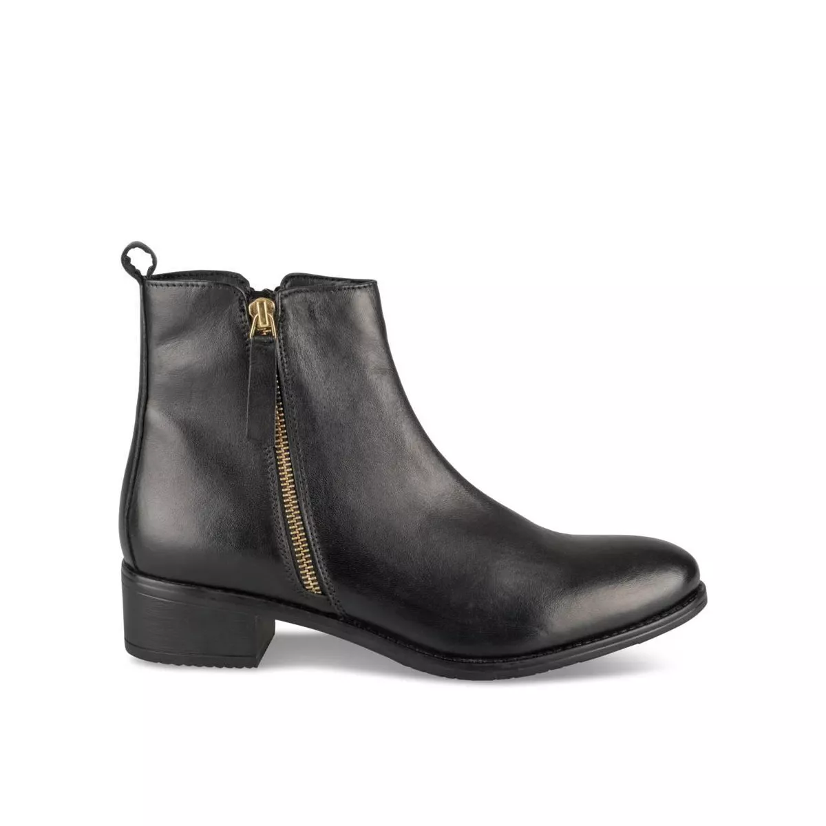 Black Megis Elegant ankle boots