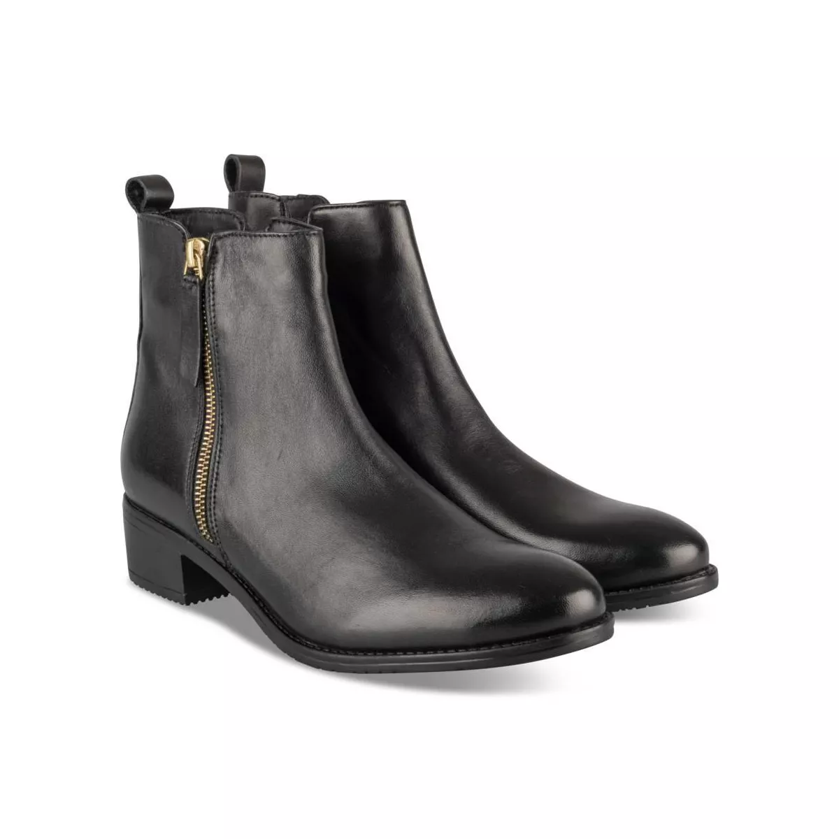 Black Megis Elegant ankle boots