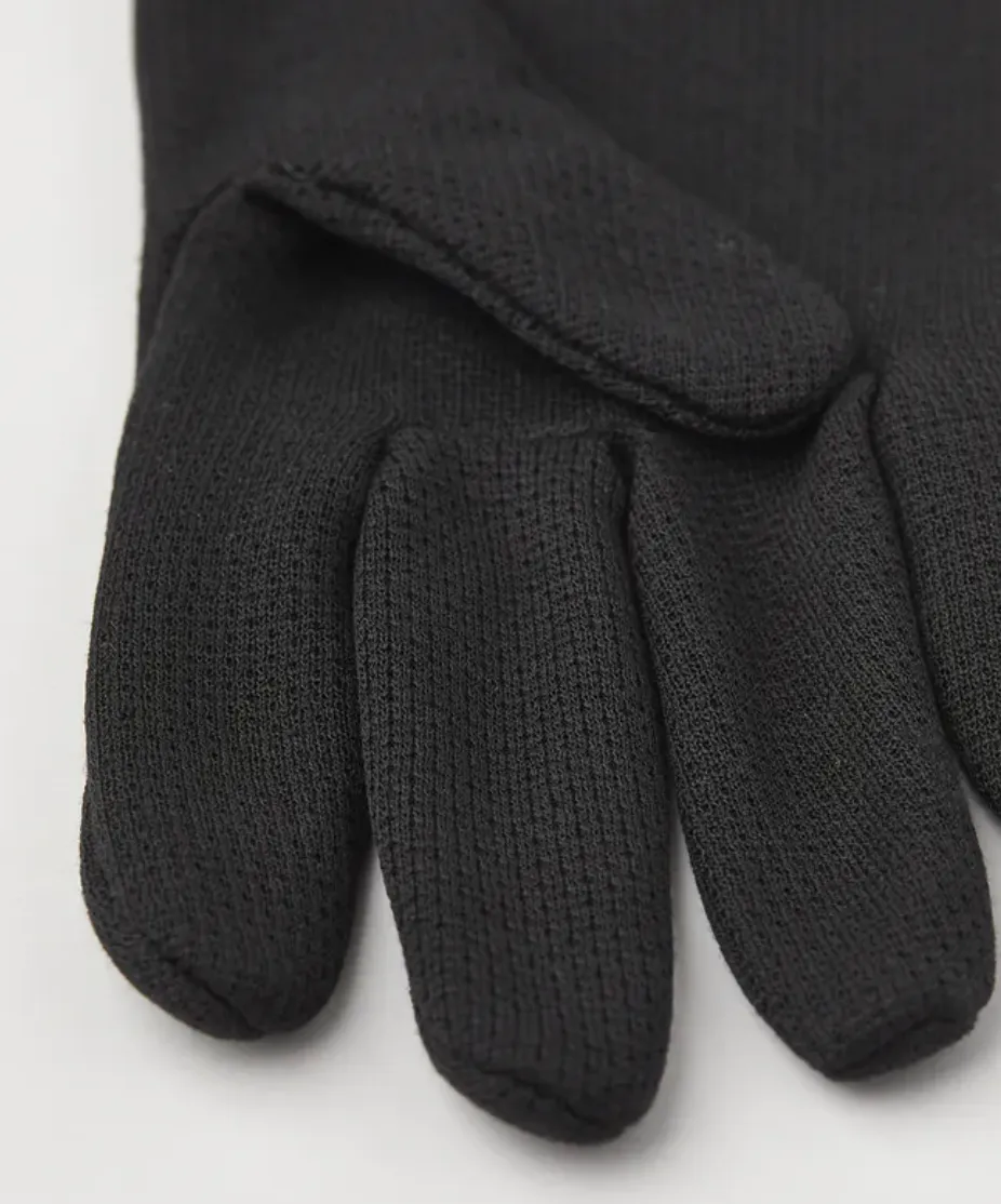 Black Polartec Power Dry Gloves