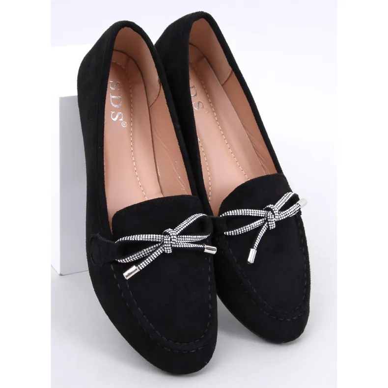 Black suede loafers black.