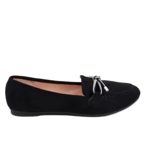 Black suede loafers black.