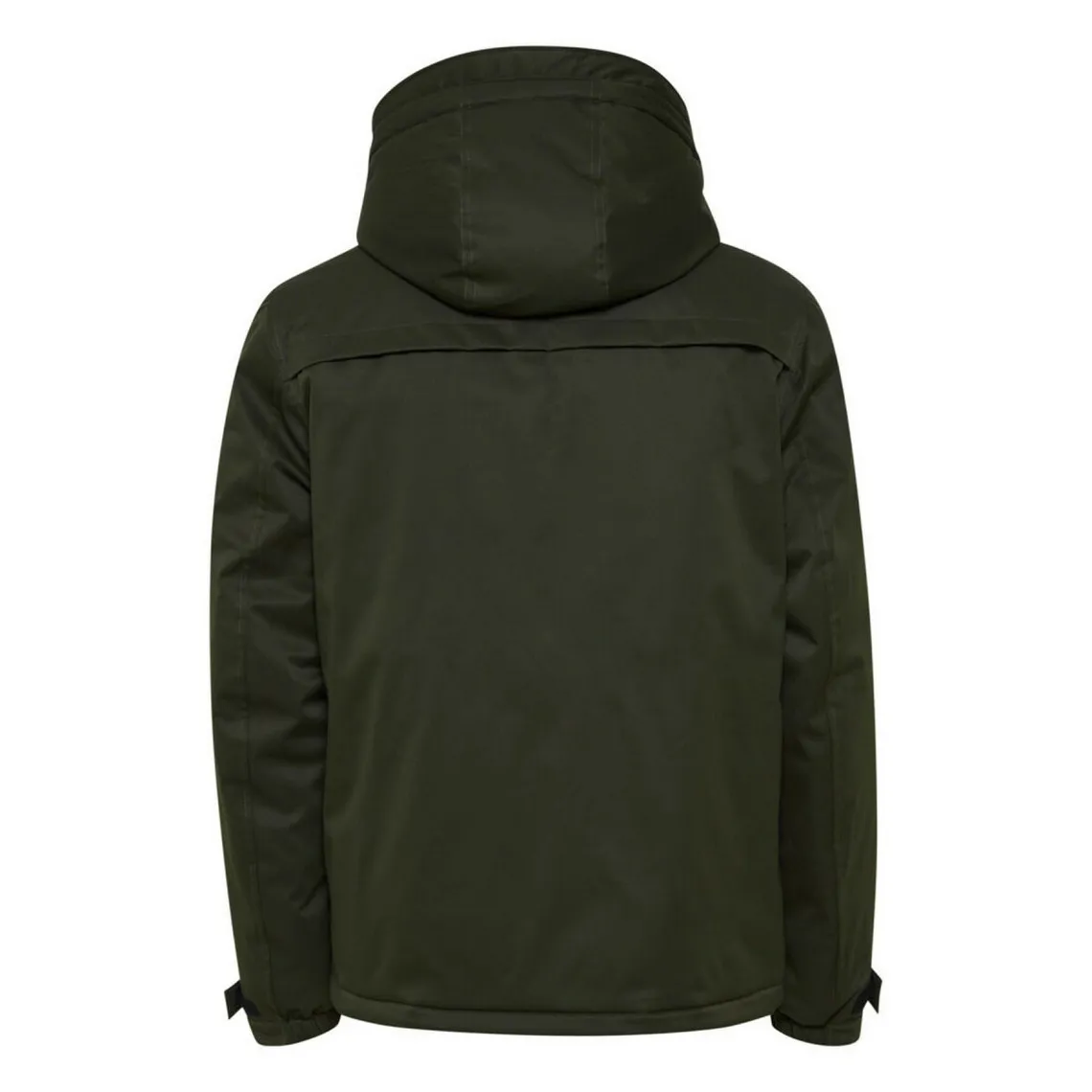 3 Suisses Green Long-Sleeve Hooded Jacket