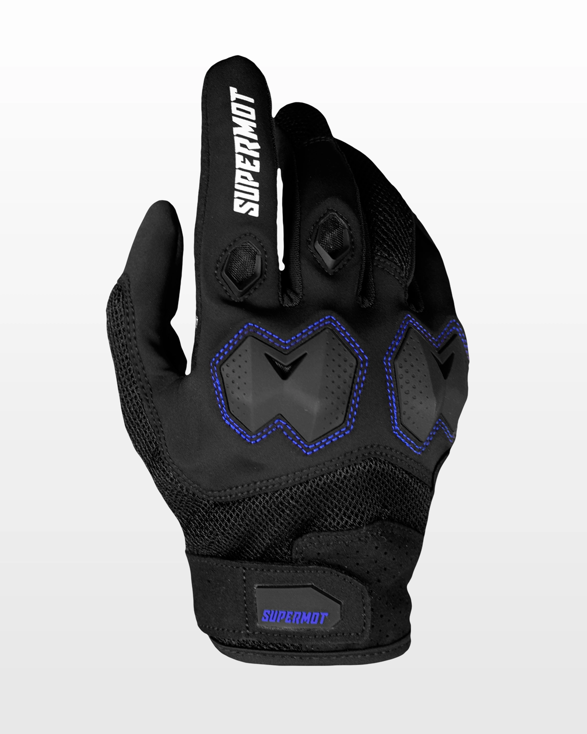 Blue PRO SUPERMOT Gloves - SUPERMOT® - Official Store