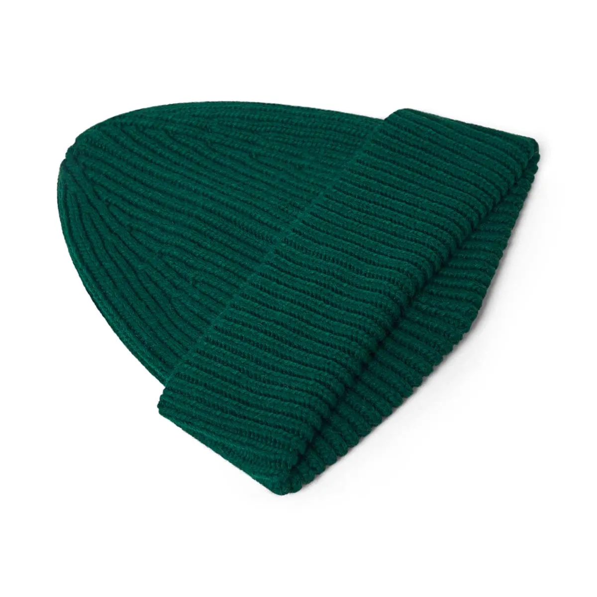 Ribbed Green Bonnet