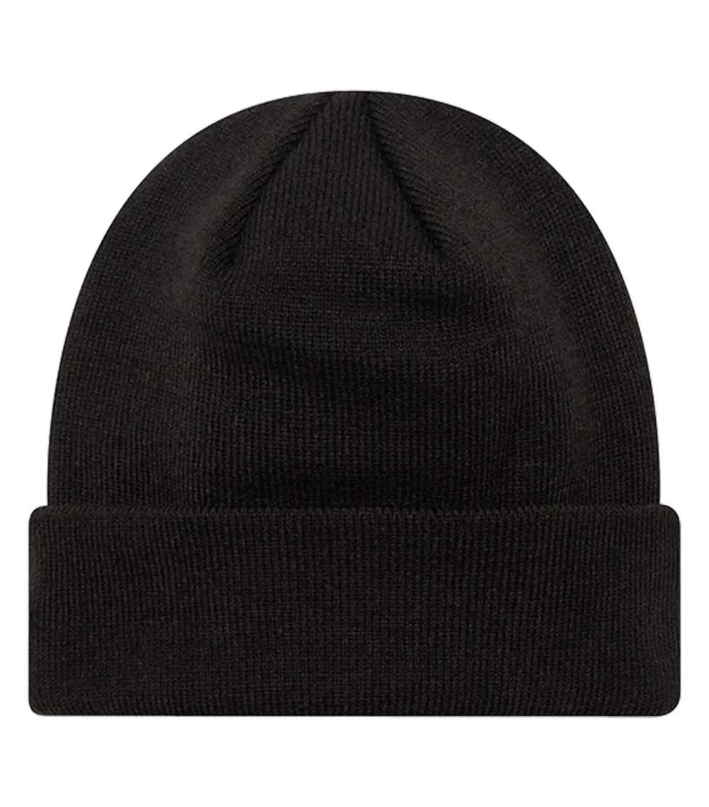 Black New Era Beanie with Embroidery