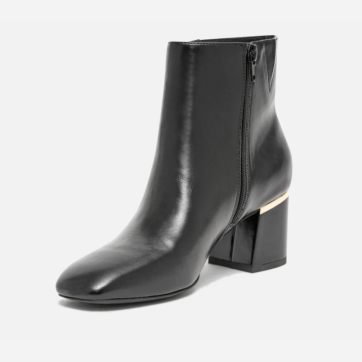 Black Boots with Heel Strap - Women's Boots | ERAM