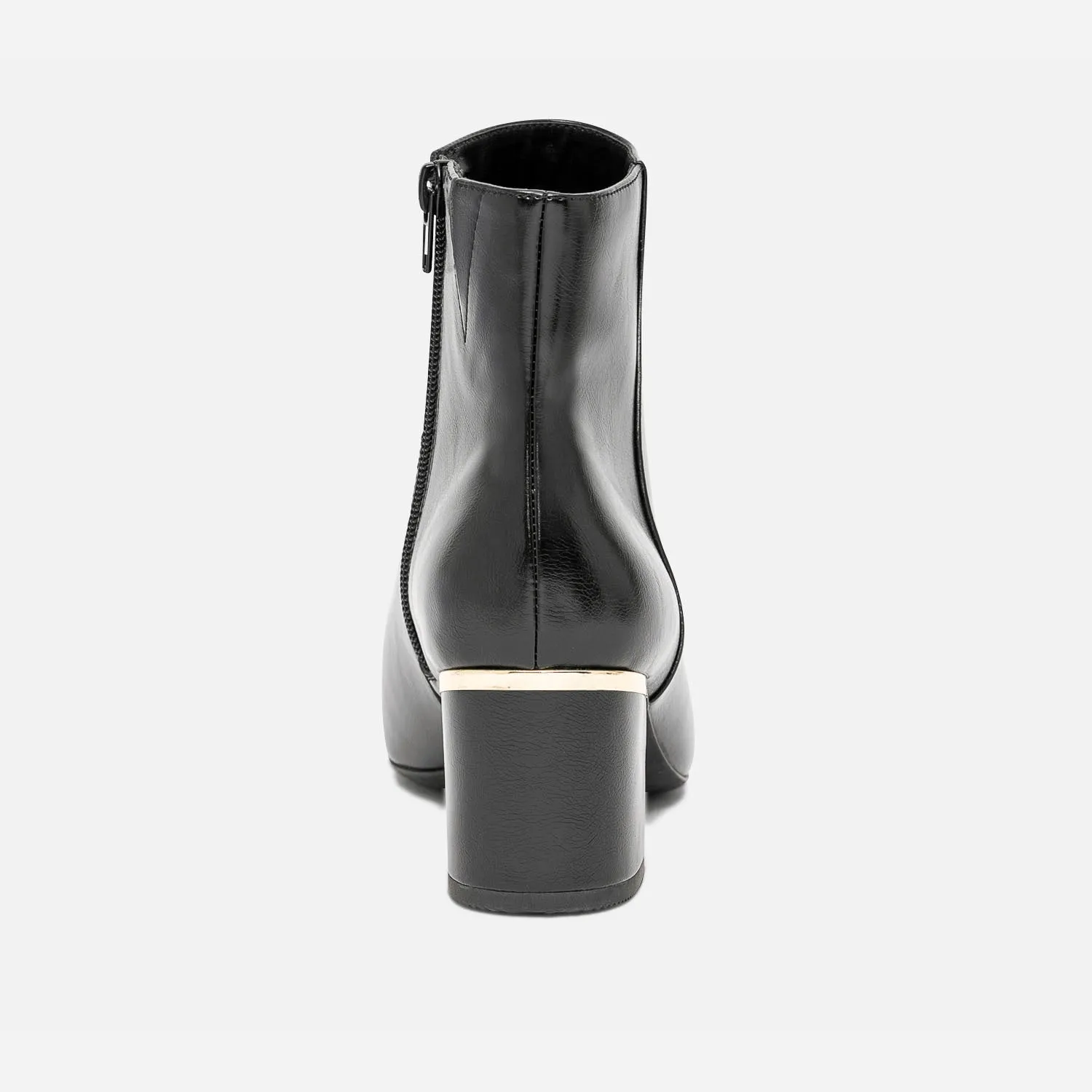 Black Boots with Heel Strap - Women's Boots | ERAM