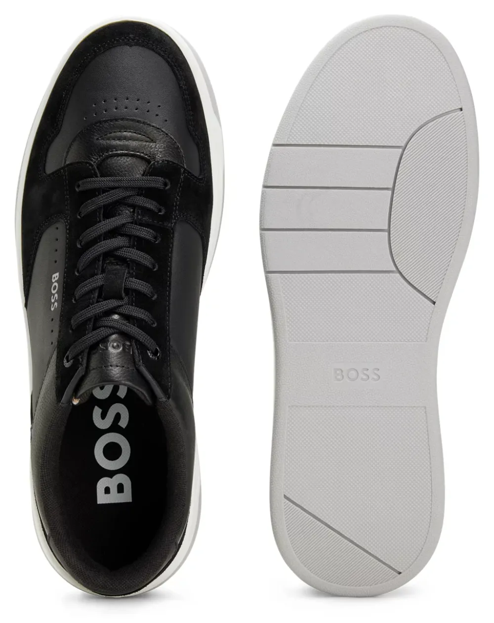 Boss Black Men's Sneakers Size 40 in Black