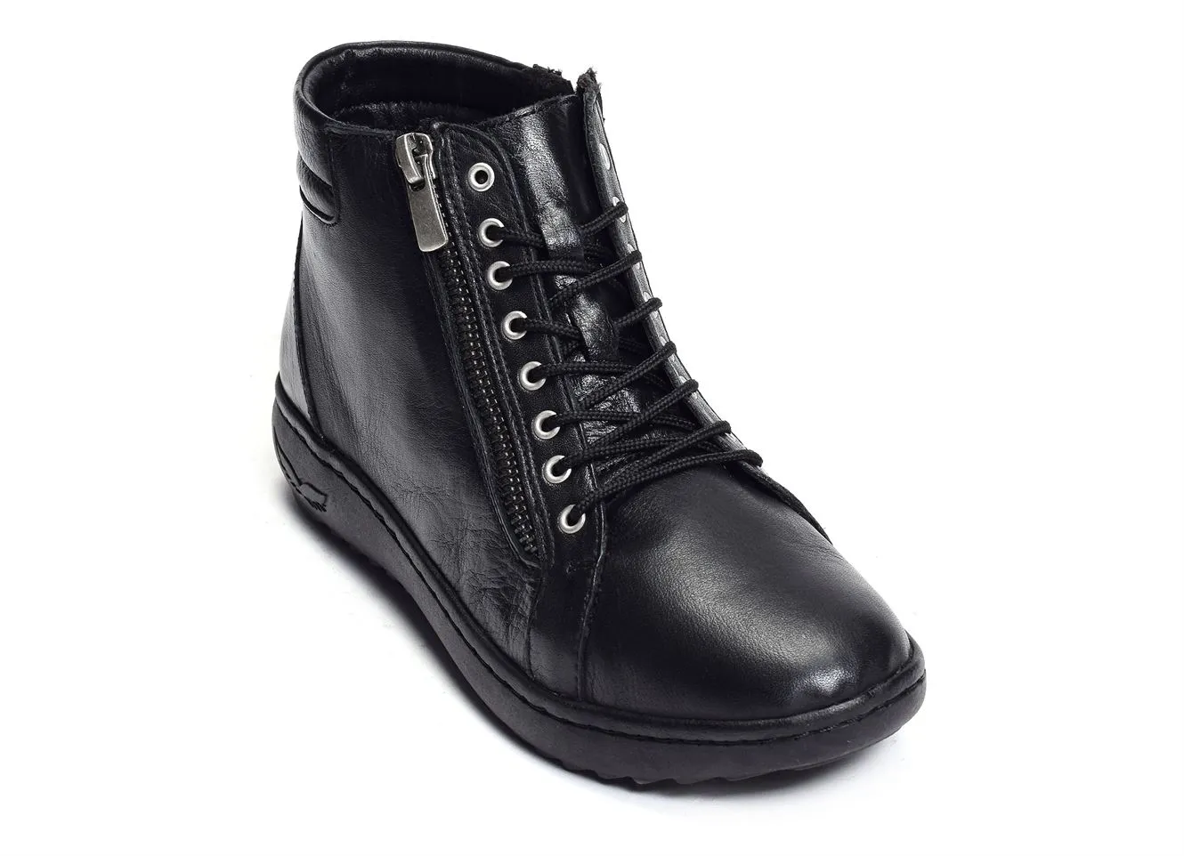 Karyoka Defi Black Booties and Boots