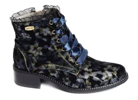 Laura Vita Emcmao 05 Noir Bleu Booties and Boots