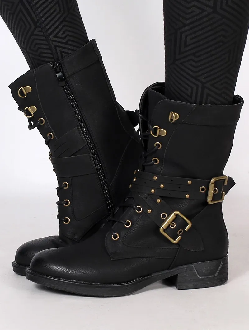 Menaka Black Boots