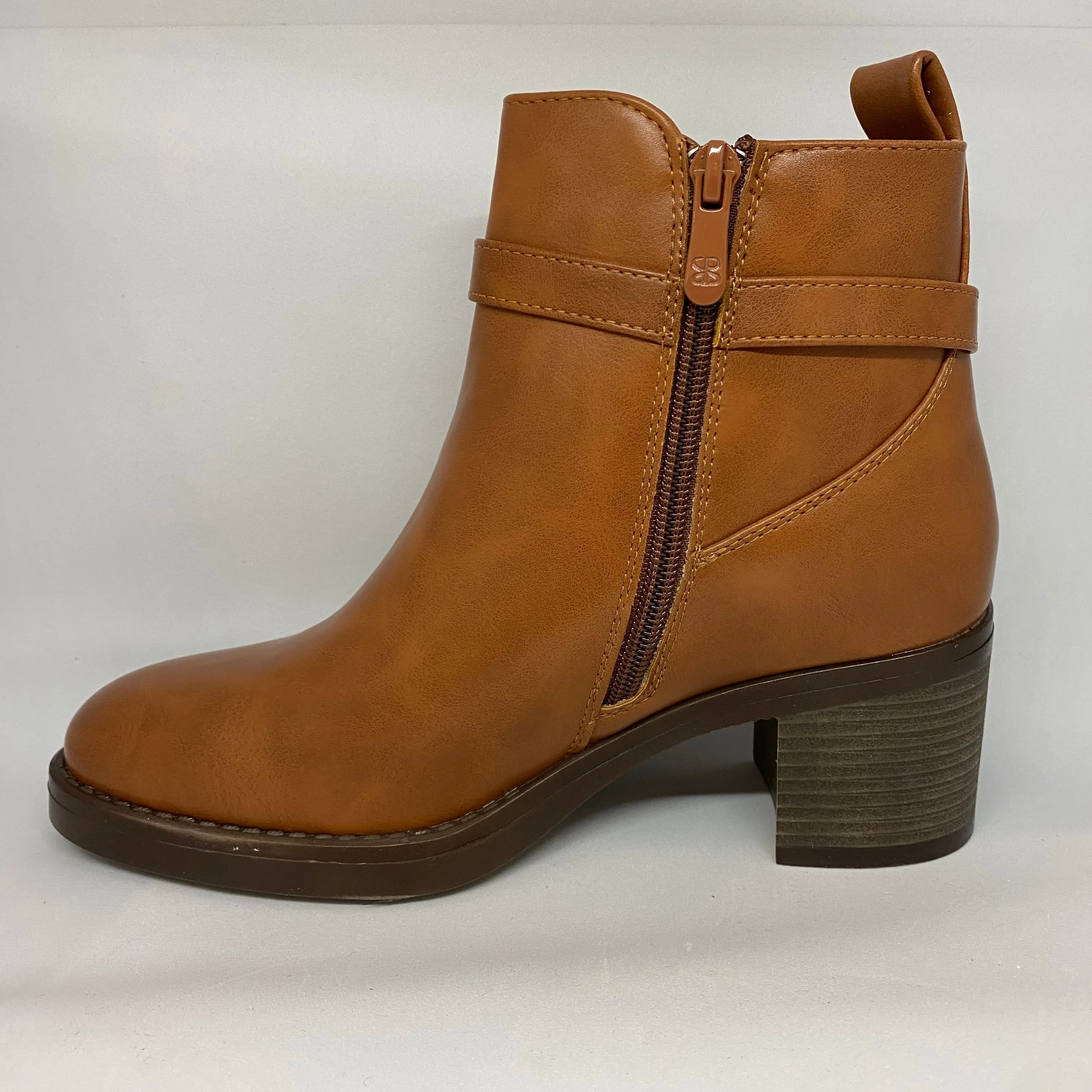 Noémie Camel Ankle Boots - CHC290