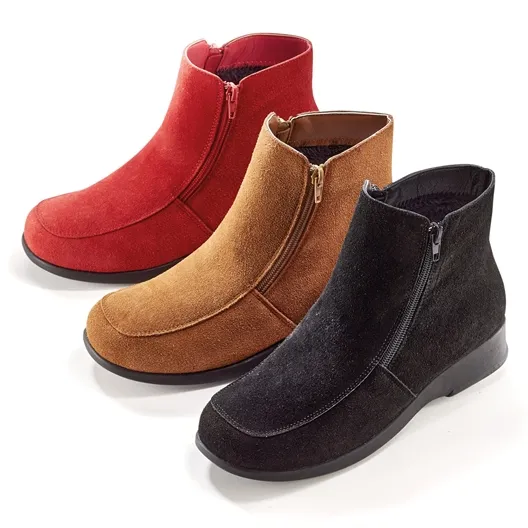 Red, Black, or Beige 'Louise' Boots by Pédilège