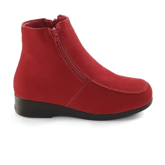 Red, Black, or Beige 'Louise' Boots by Pédilège