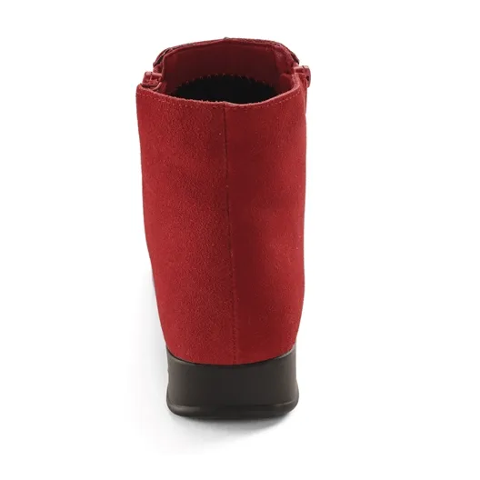 Red, Black, or Beige 'Louise' Boots by Pédilège