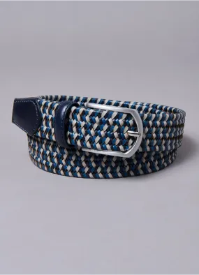 Braided Vegan Leather Belt