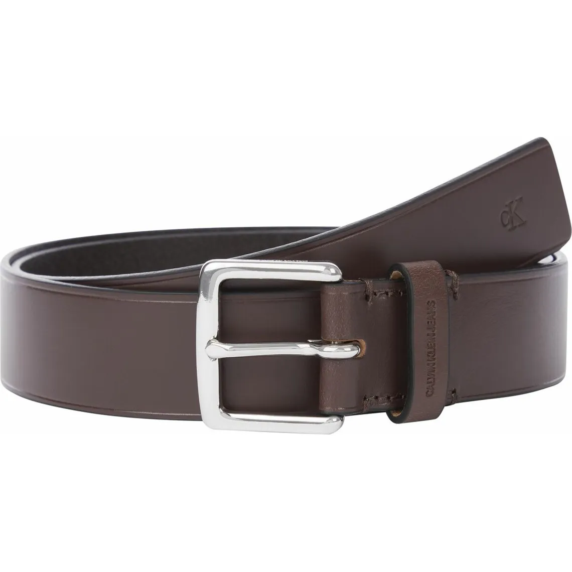 Brown Leather Classic Belt | 3 Suisses