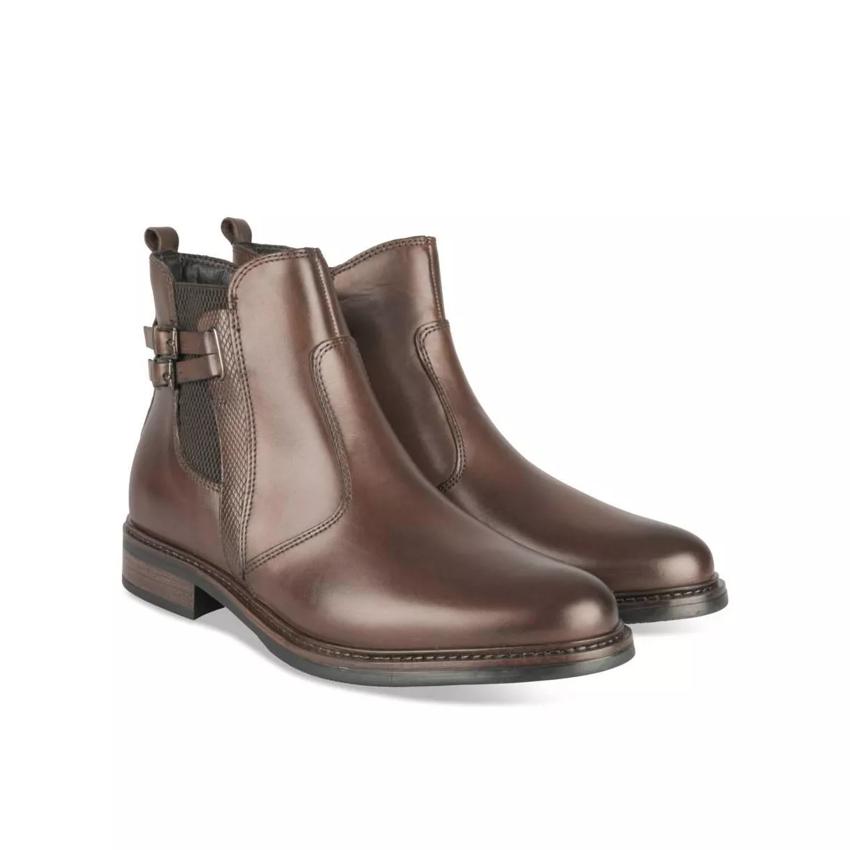 Brown MEGIS ELEGANT Ankle Boots