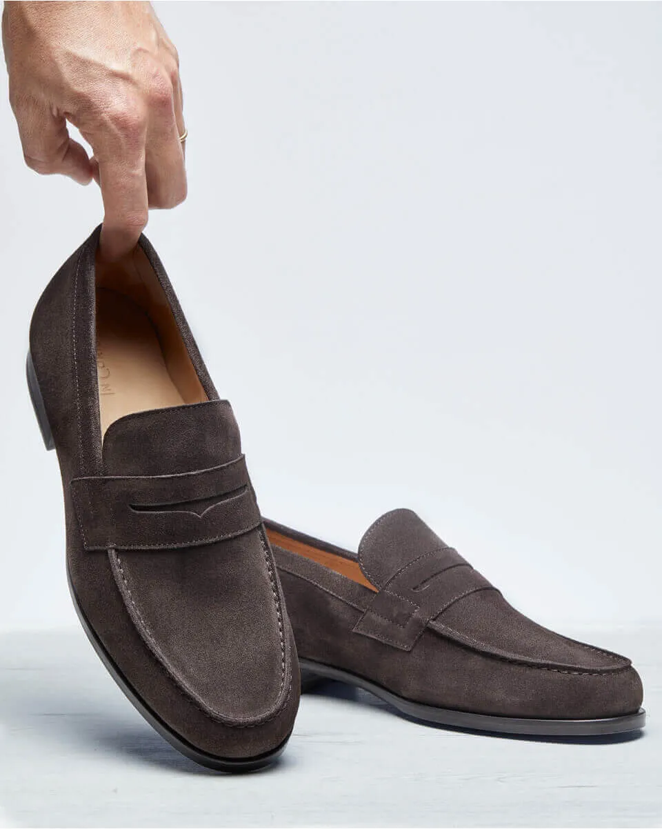 Brown Suede Loafers for Men | In Corio