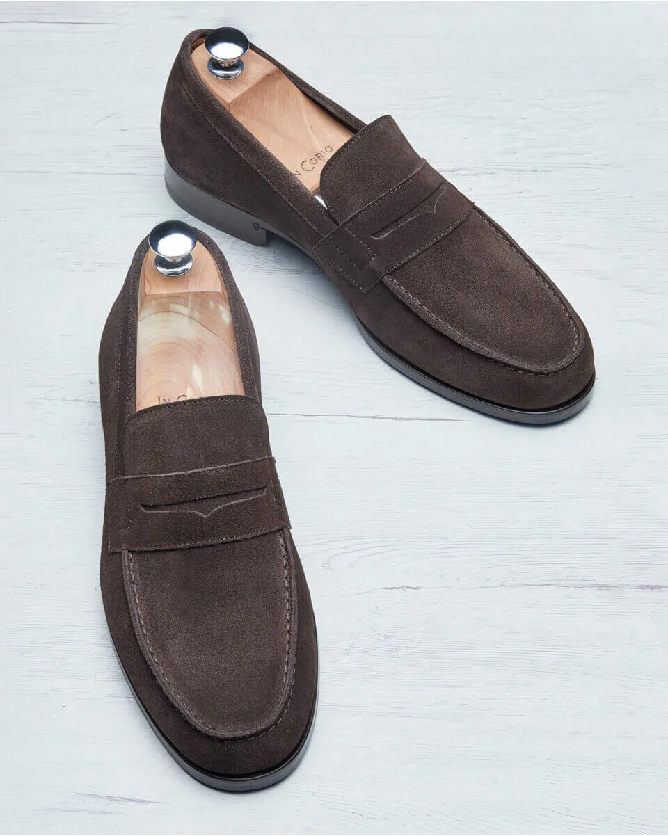 Brown Suede Loafers for Men | In Corio