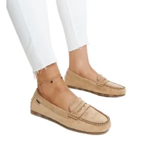 Brown Suede Nafisah Moccasins