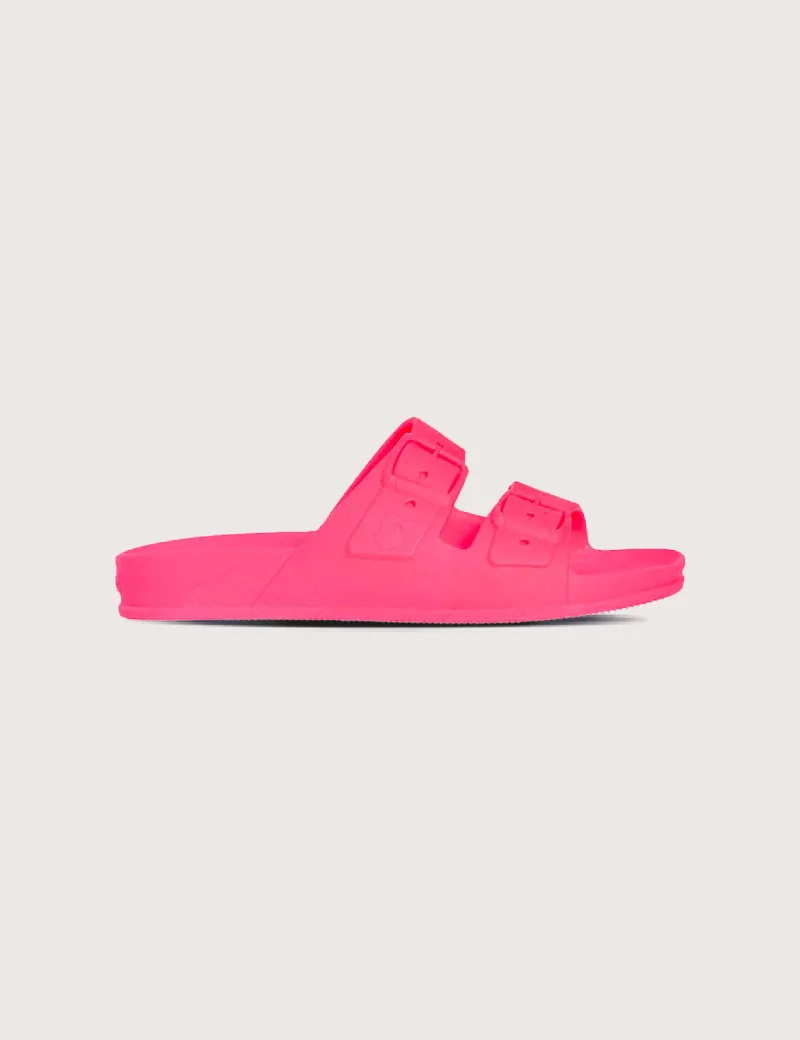 Cacatoes Kids' Sandals in Bright Pink Bahia