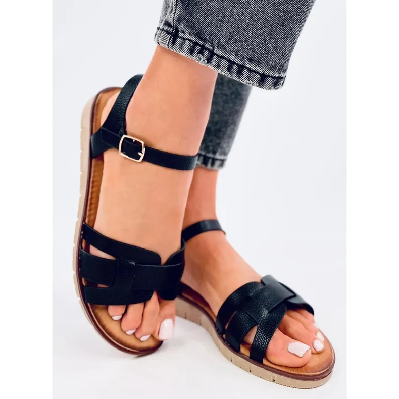 Black Women's Sandals - Capilla