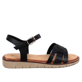 Black Women's Sandals - Capilla