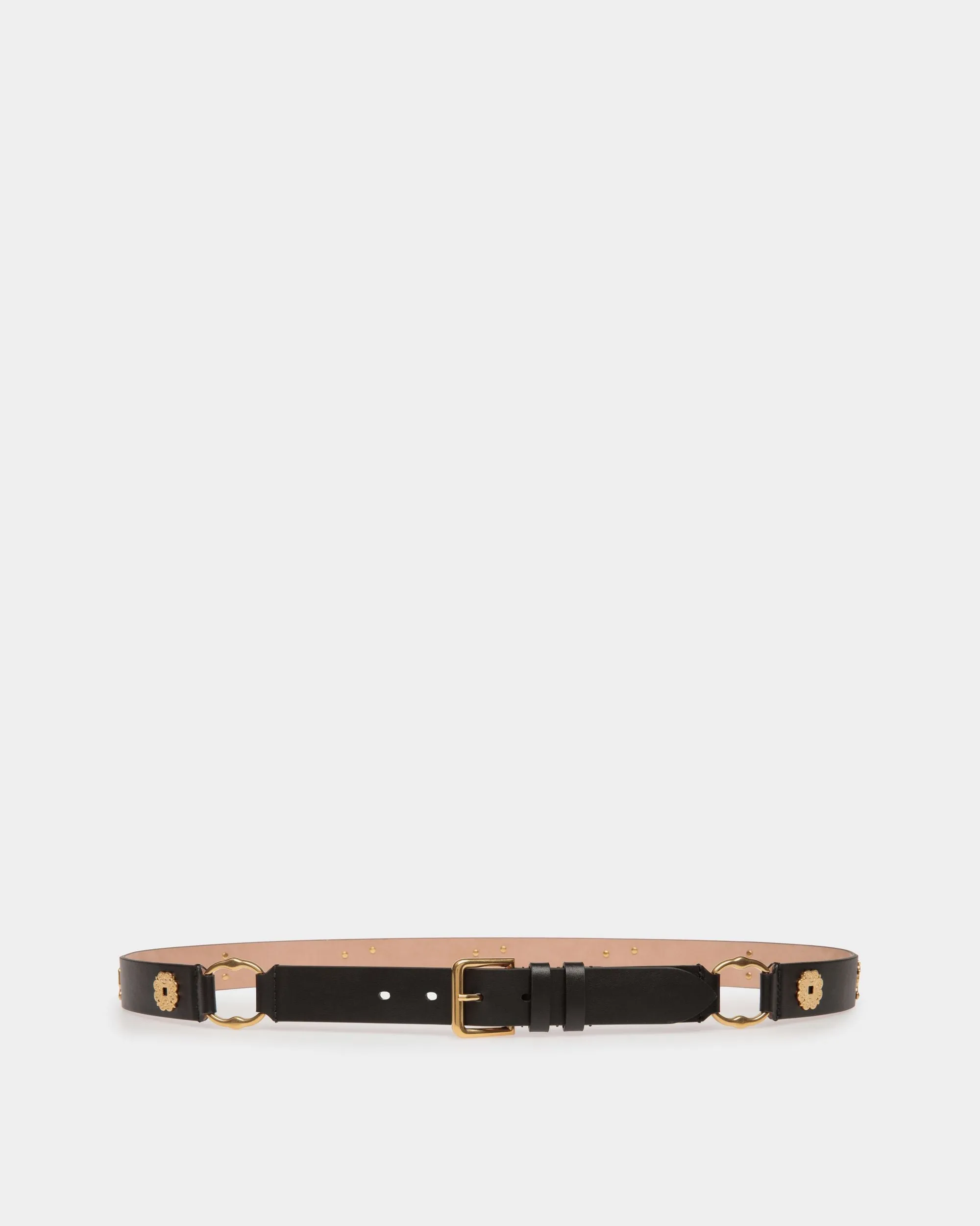 Arkle 105 cm Black Leather Belt