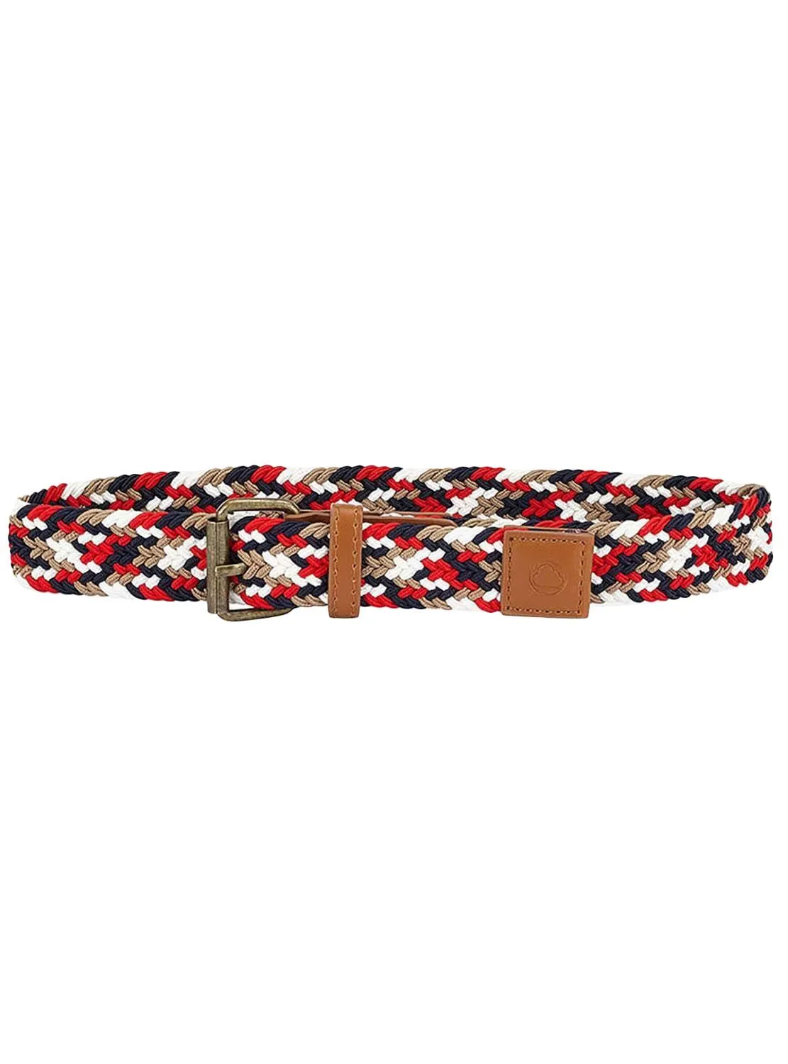 Mayoral Girls' Multicolor Hibiscus Belt