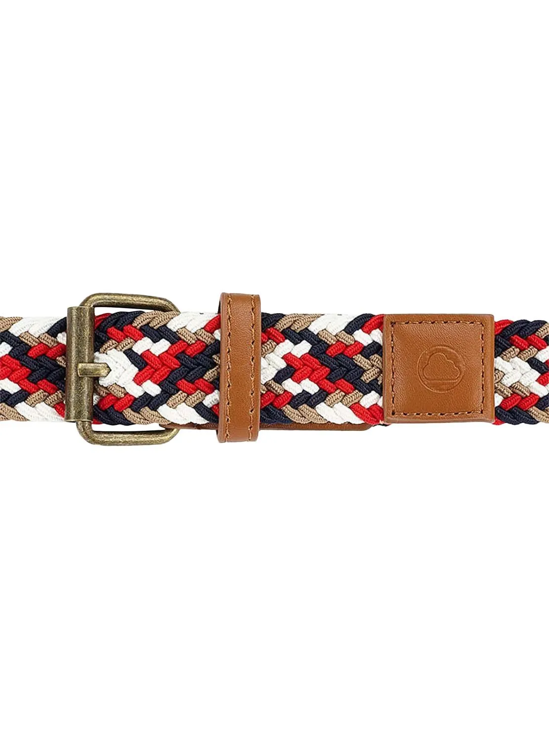 Mayoral Girls' Multicolor Hibiscus Belt