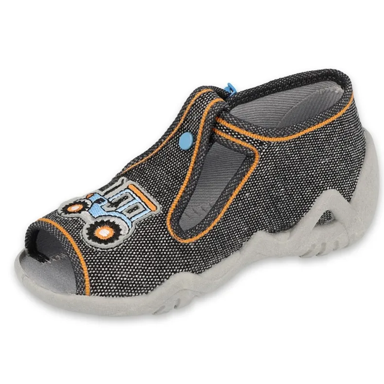 Kids' Befado 217P111 Gray Shoes