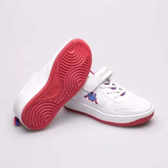 White Kappa Fogo K Jr 260989K-1020 Shoes