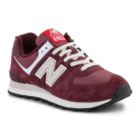 Red New Balance U574HMG Shoes.