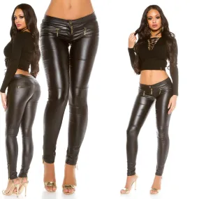 Chloe black sexy women's pants